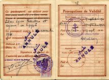 1940 - Lebanese-French Passport - 3